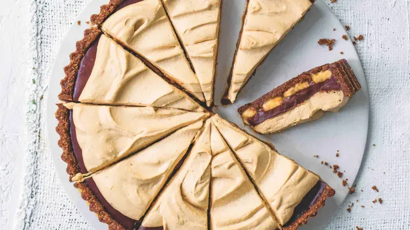 Banánovo-karamelový koláč