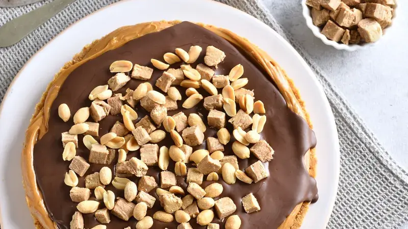 Koláč s arašídovým máslem