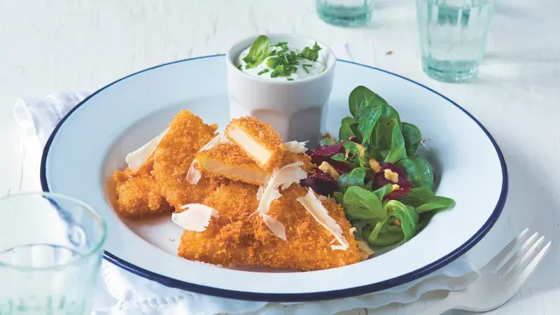 Celerové řízky v sýrové strouhance