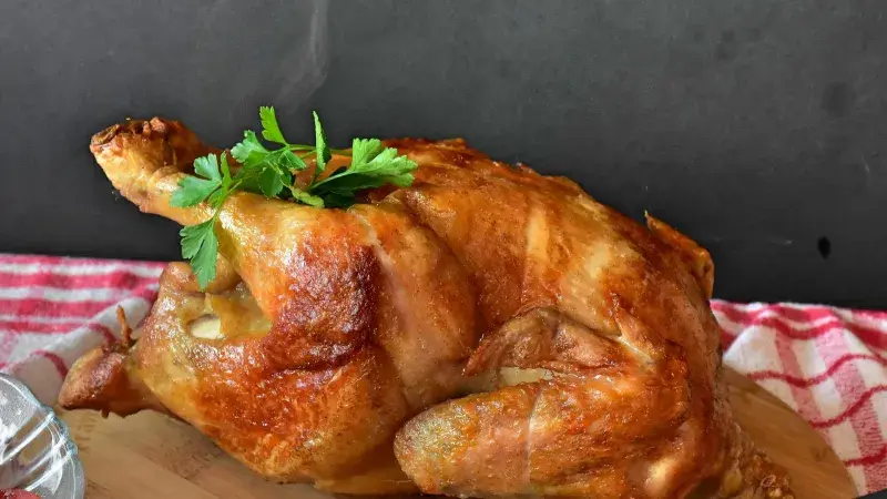 Voňavé pečené kuře