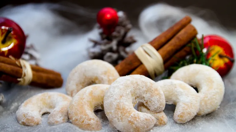 vanilkové rohlíčky