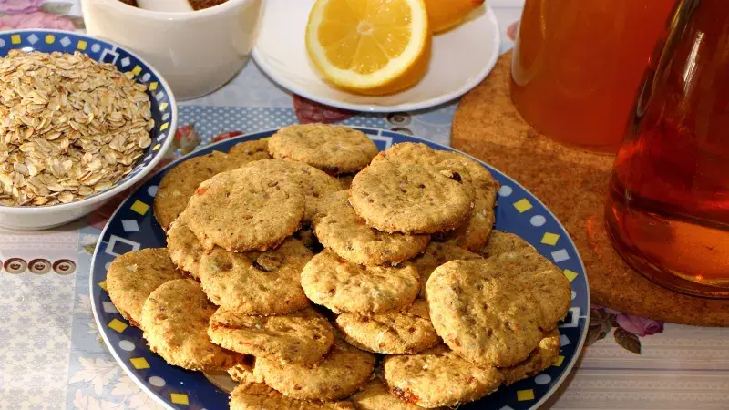 Sušenky z ovesných vloček