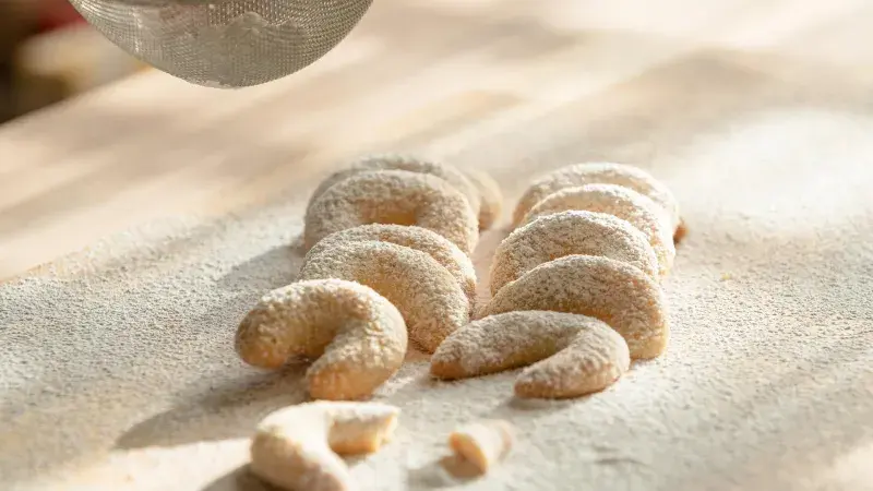 vanilkové rohlíčky