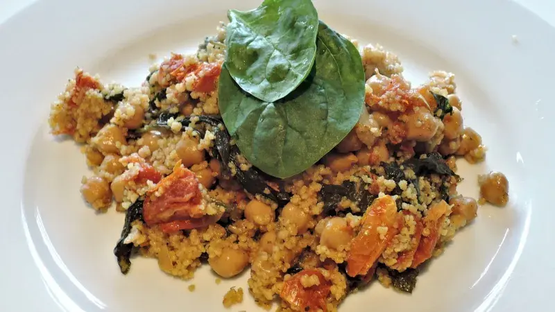 Těstoviny s cizrnou