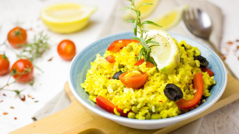 Šafránové risotto