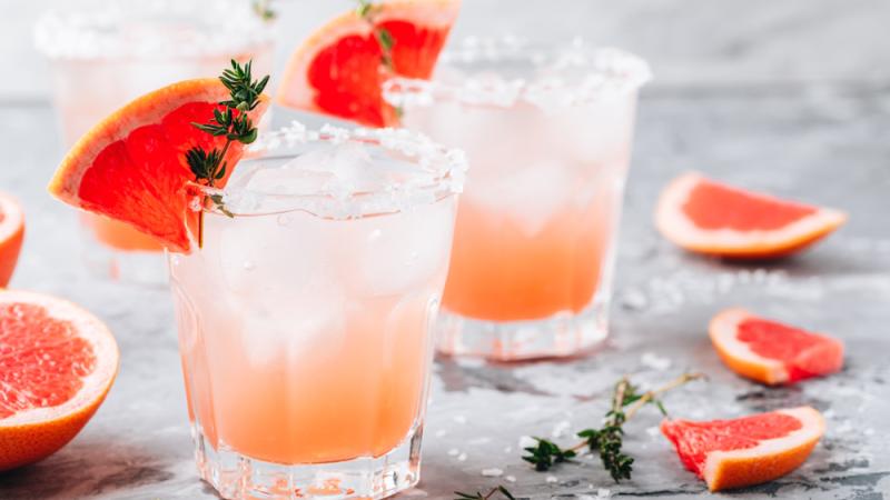 Grapefruit salty dog Cocktail koktejl