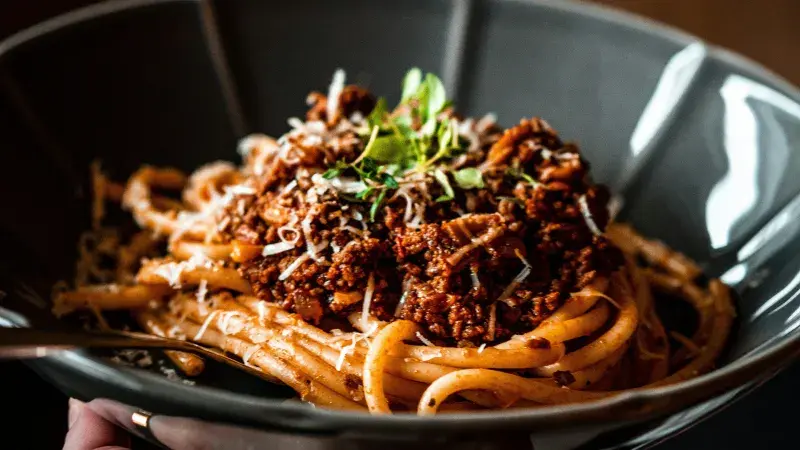 Boloňská omáčka se špagetami