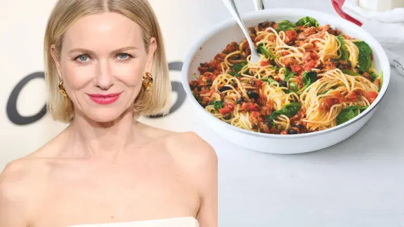 Naomi Watts jídelníček