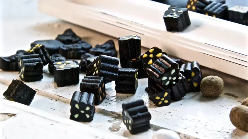 lékořicové bonbóny