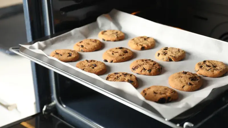 Na sušenky je horkovzduch ideální