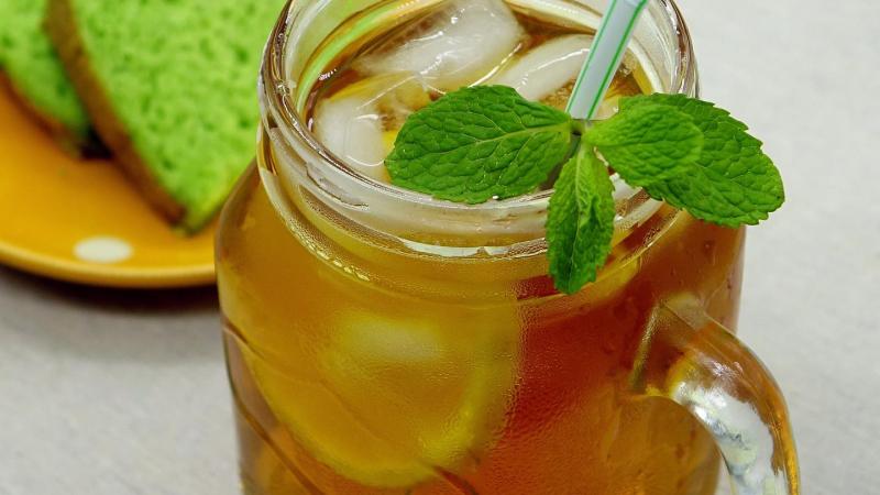 Mátový sirup