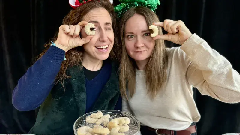 Test vanilkových rohlíčků