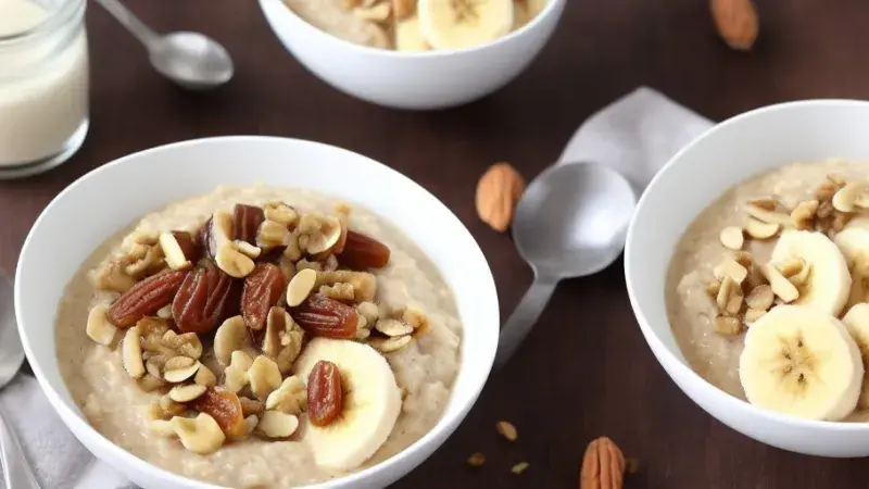 Kokosová kaše s kešu