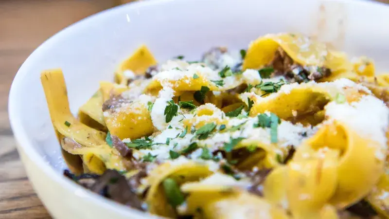 Těstoviny s opečenou zeleninou