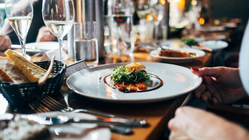 Restaurace s luxusními pokrmy