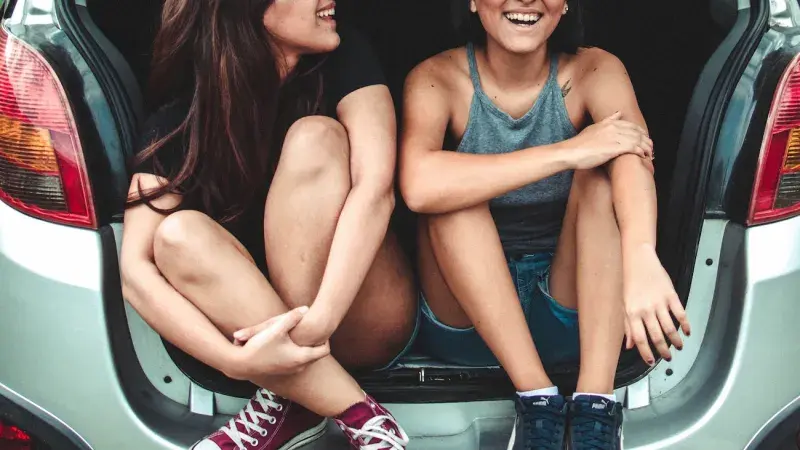Dívky v autě