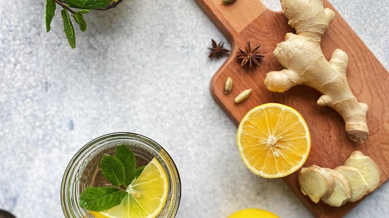 zazvor a citron