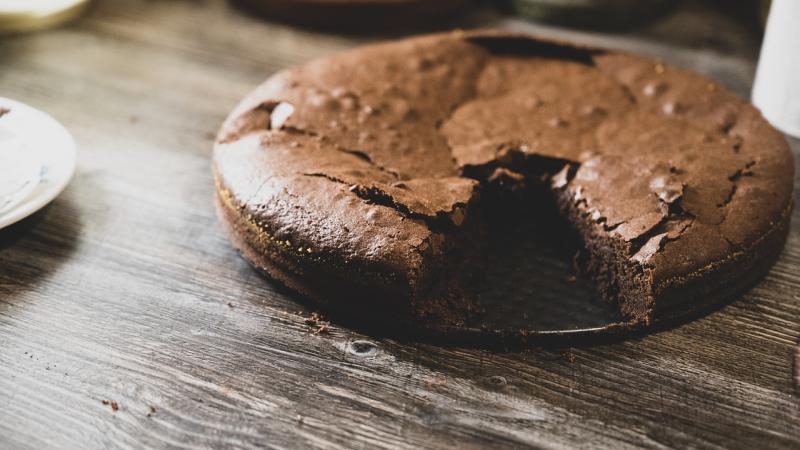 Švédský čokoládový dezert kladdkaka