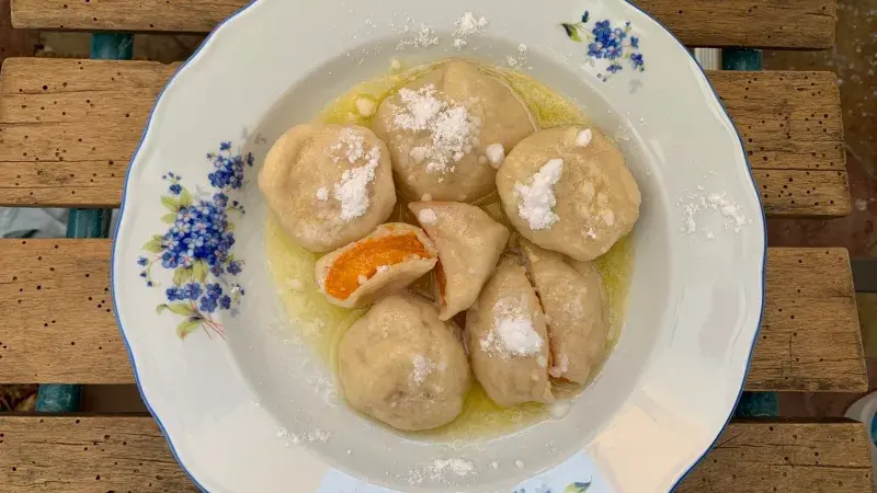 Nejjednodušší ovocné knedlíky