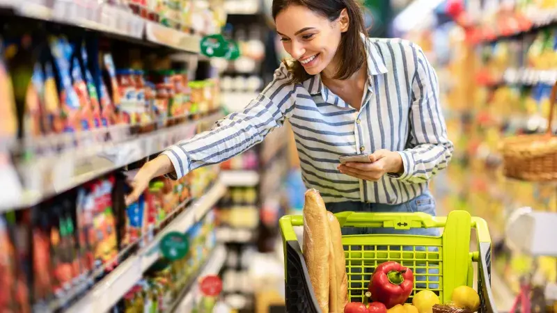 Nákup v supermarketu