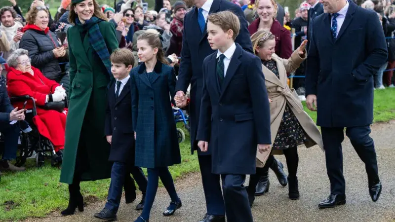 Královská rodina o Vánocích 2024