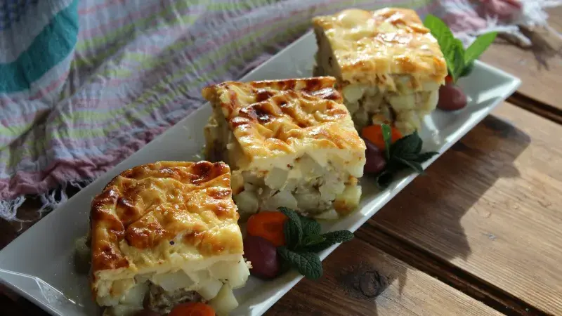 Rajské zapečené brambory