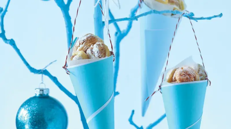 Mušličky s ořechovou náplní