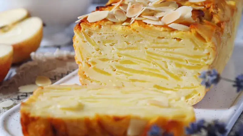 Neviditelný jablečný koláč