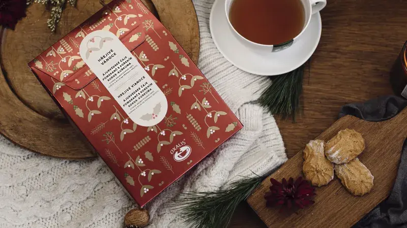 Hřejivé vánoce Oxalis