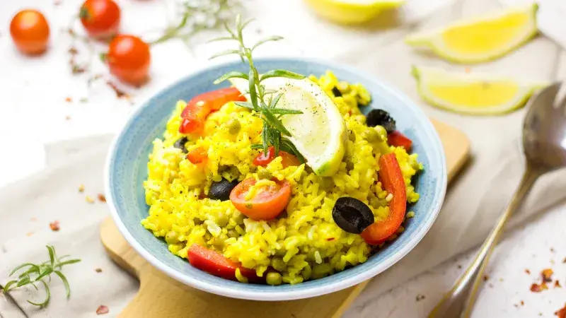 zeleninové rizoto s citronem