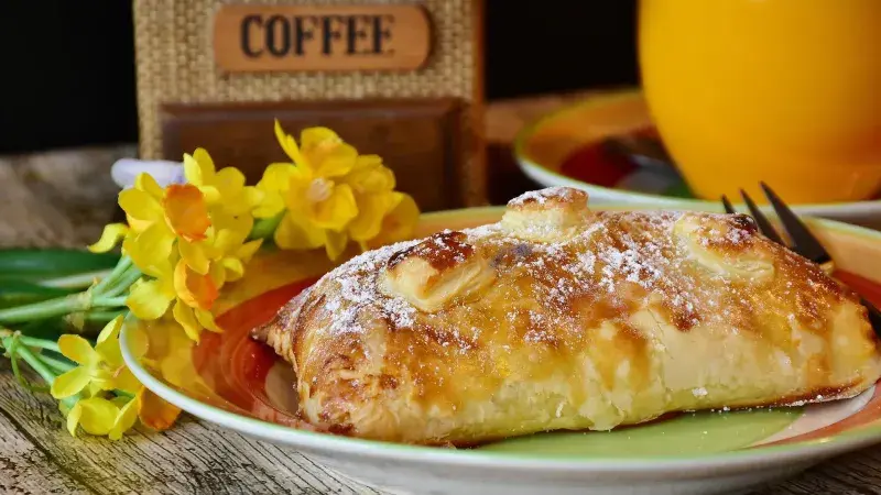 Nafouklé jablíčkové šátečky