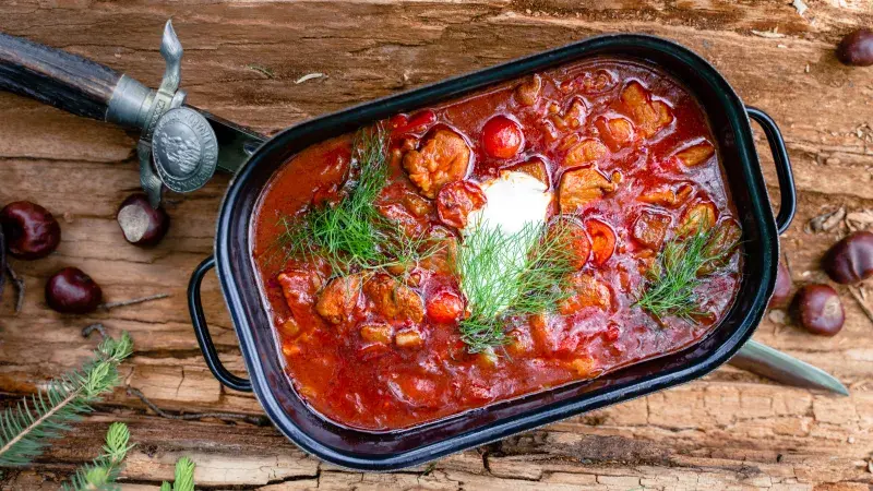 Zvěřina v pekáči