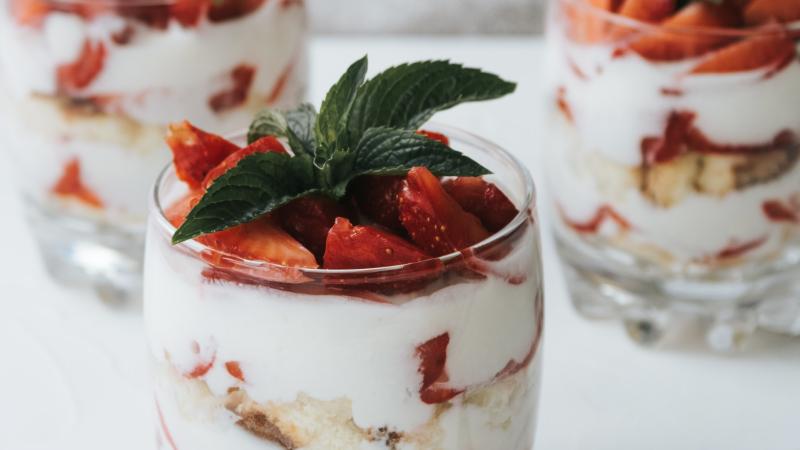 Jahodové tiramisu