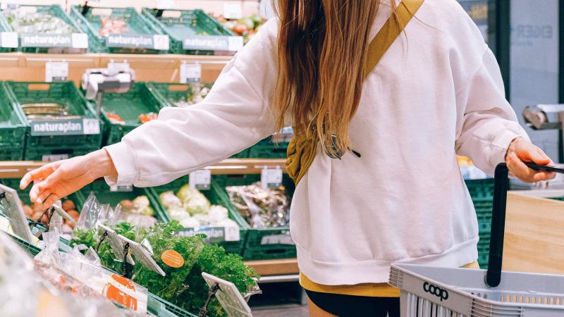 Nakupování v supermarketu Nakupování v supermarketu