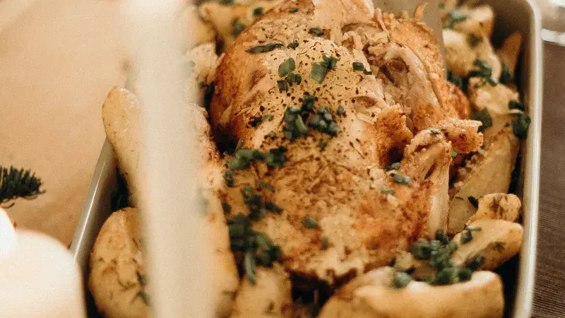 Kuře z jednoho pekáče