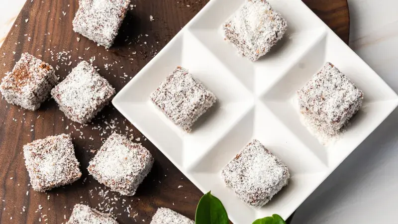 Čokoládovo kokosový řez