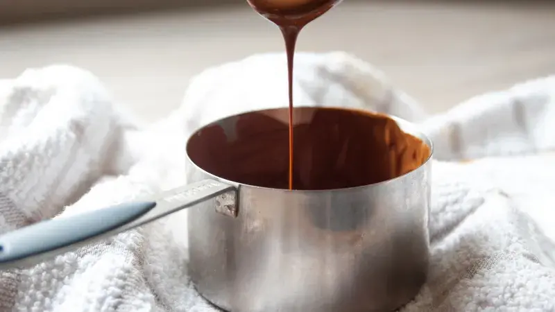 rozpuštěná čokoláda