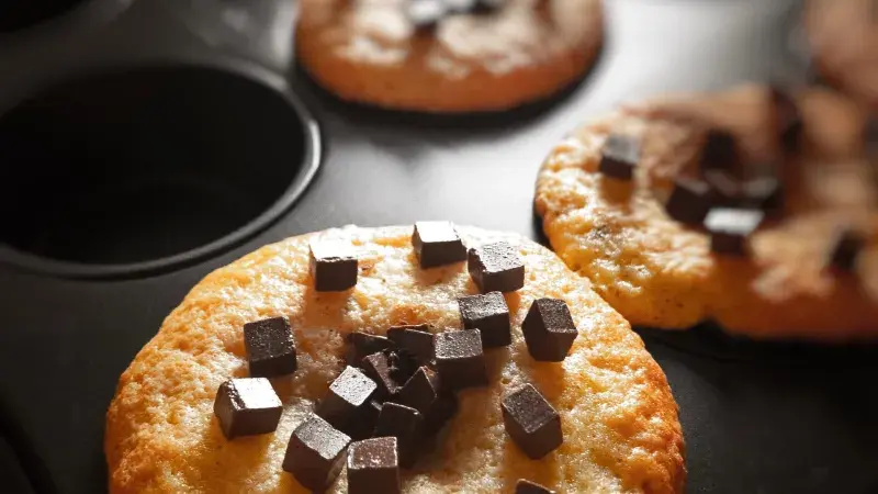 muffiny s čokoládou muffiny s čokoládou