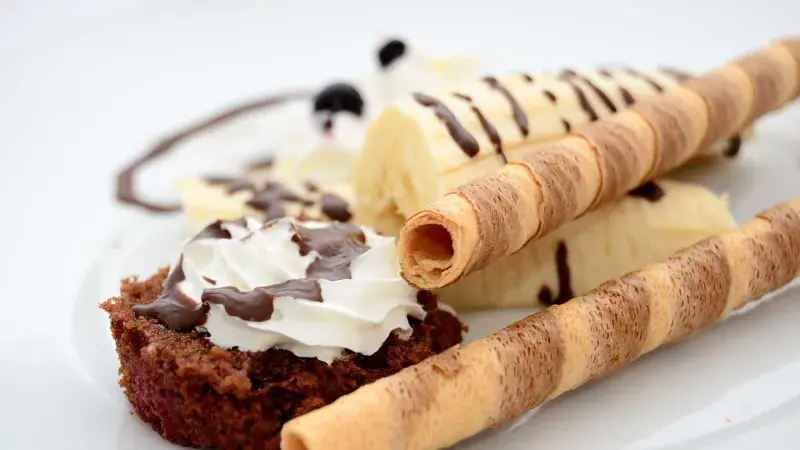 Andělské trubičky s nebeským krémem