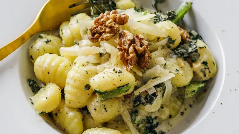 Gnocchi s modrým sýrem