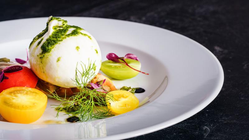 mozzarella se zeleninou