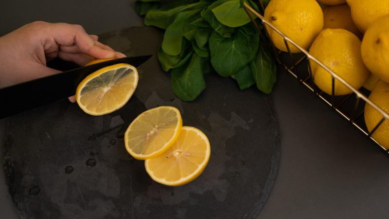 krájení citronů krájení citronů