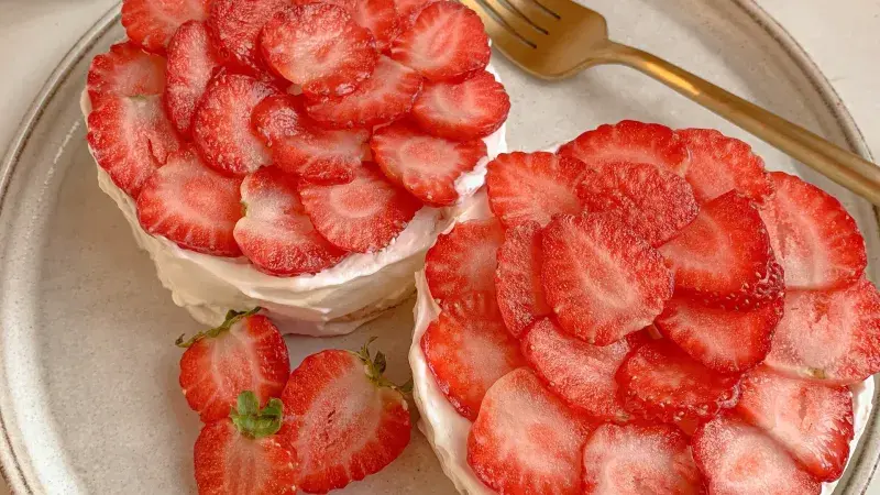 Mascarponové koláčiky s ovocem