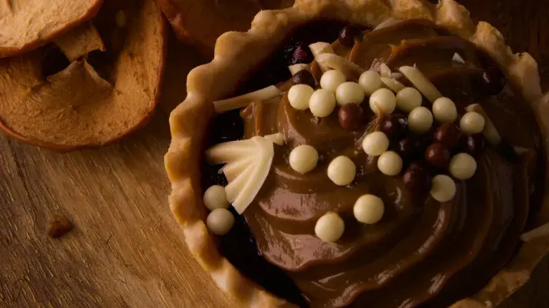 Čokoládove košíčky s arašídovým máslem