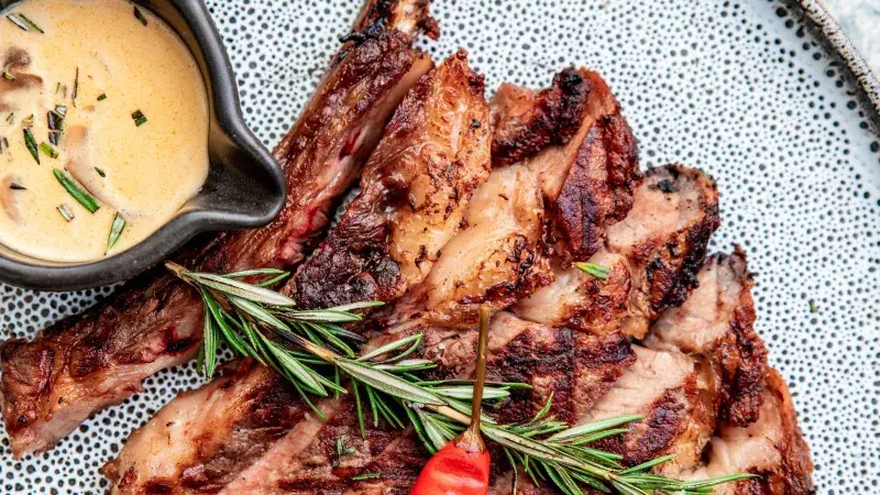 vepřové s hořčičnou omáčkou