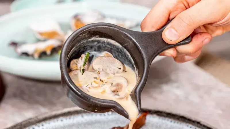 Jemná hříbková omáčka