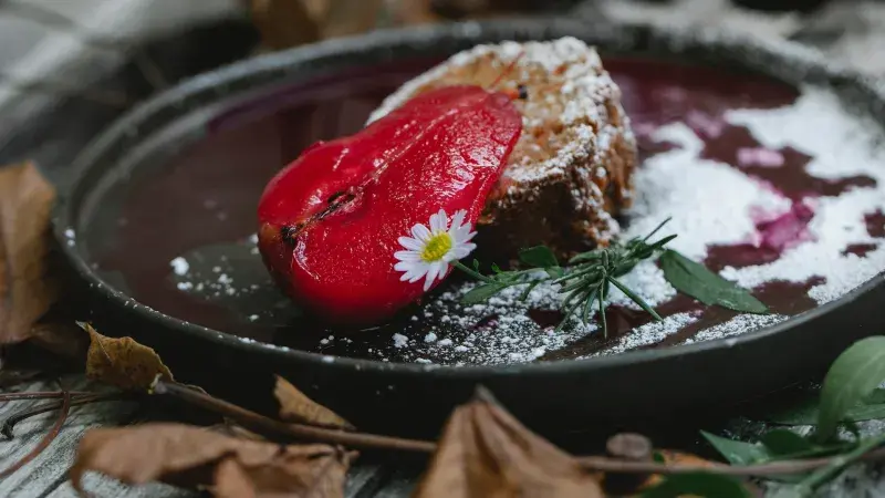 Francouzský hruškový koláč