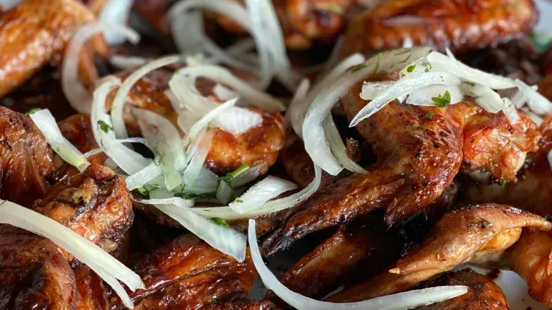 Pikantní kuřecí křidélka