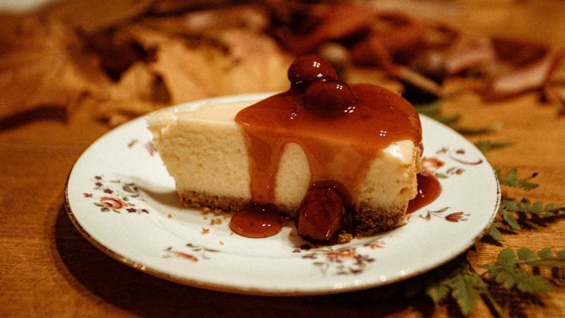 cheesecake s karamelem cheesecake s karamelem