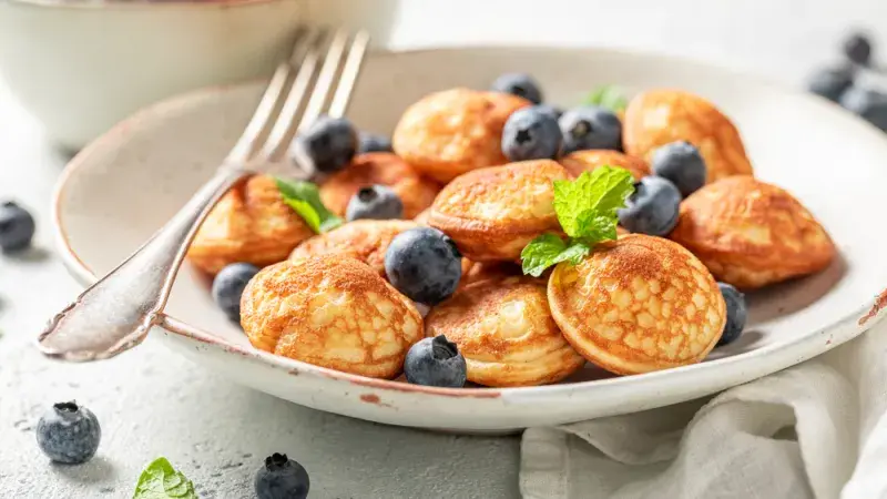 Holandské poffertjes